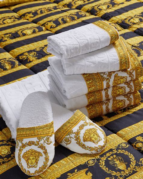 versace hand towel|versace bath towel.